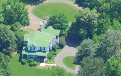 A Sky high view of the Inn on Poplar Hill in Orange, VA