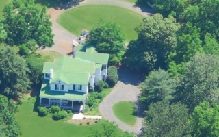 A Sky high view of the Inn on Poplar Hill in Orange, VA