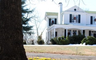 The Inn on Poplar Hill in the Snow