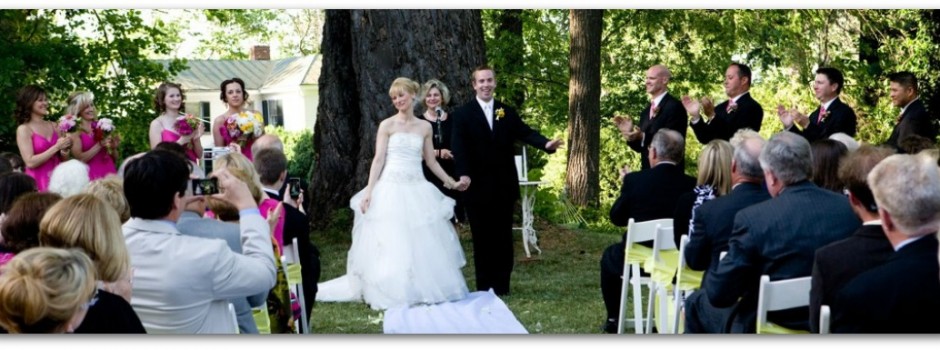 Garden Wedding at the Inn On Poplar Hill