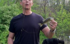 First fish of the year at the Inn on Poplar Hill a central VA bed and breakfast