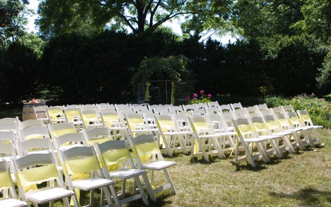 Garden Wedding Ceremony