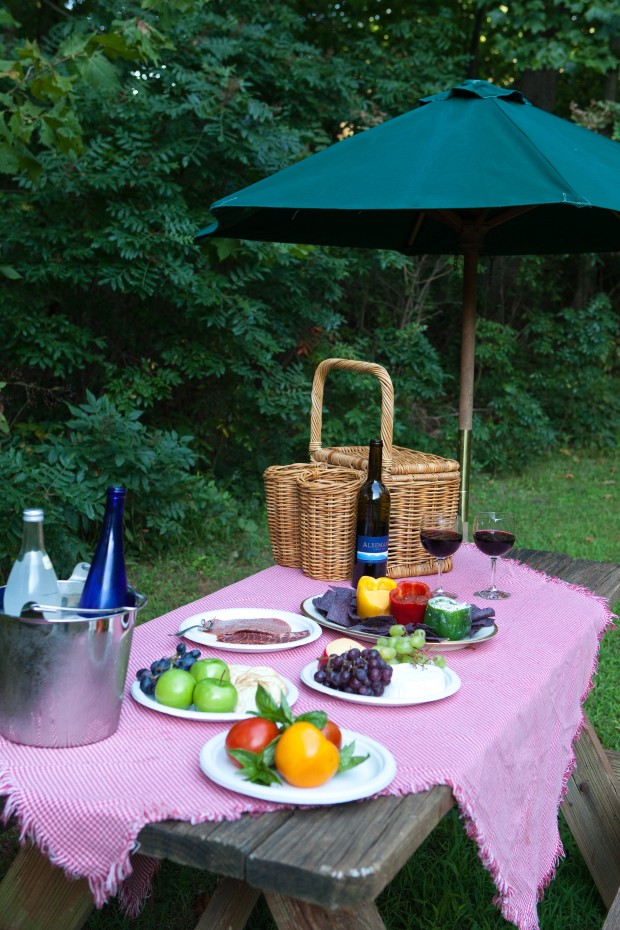 picnic at Orange Virginia bed and breakfast