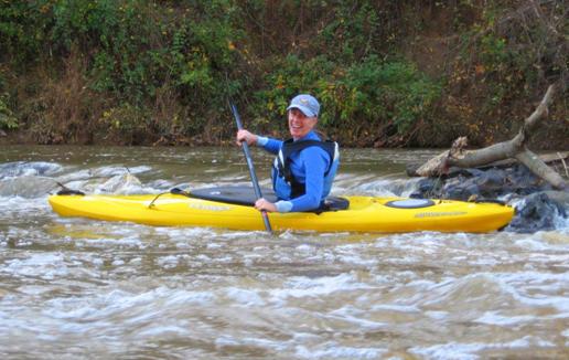 Kayak trip along the Rapidan River