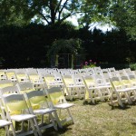 Garden Wedding Ceremony
