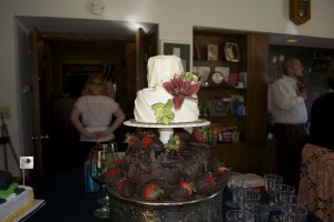 Wedding cake chocolate succulants